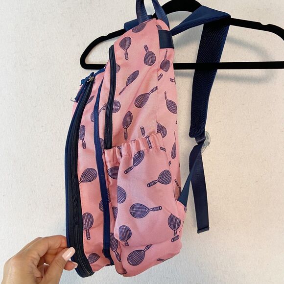 Ame & Lulu Tennis Racquet Backpack Girls Pink Blue Pickleball Sporty - Picture 3 of 8